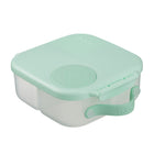 b.box - Mini Lunchbox - Menthe verte-Le porte-fruits flexible s'étire pour contenir des fruits entiers