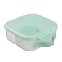 b.box - Mini Lunchbox - Menthe verte-Le porte-fruits flexible s'étire pour contenir des fruits entiers