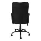 Monarch Specialties - 7248 Chaise De Bureau Multi-Position- Noir/Tissu Noir/-Assemblage requis: des instructions illustrées et tout le matériel sont fournis pour plus de commodité (des outils supplémentaires peuvent être nécessaires); cette chaise de bureau mesure 24 pouces L x 24,75 pouces L x 40,5 pouces H