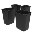 Storex - Poubelle 39L - Noir-La taille de 10,25 gallons offre suffisamment d'espace pour éliminer les déchets sans avoir à les vider fréquemment