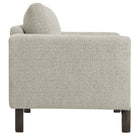 Modway - Hawken Tissu Boucle Fauteuil d’accent - Espresso sur parchemin-Assemblée requise