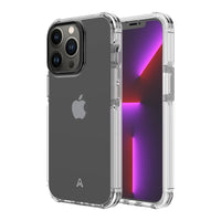 AXS - PROShield Plus etui transparent teste contre les chutes pour Apple iPhone 13 Pro, Givre-Coin renforçis subtils absorbent les chocs en creant un coussin d'air entre l'appareil et les surfaces