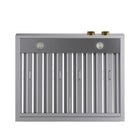 KUCHT KRH300-GL 30 po Hotte sous armoire - avec commandes numériques - 900 CFM - Acier inoxydable/Or-8 in. round ducts vent for better ventilation performance and efficiency