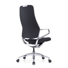 DecentLiving - Chaise de bureau à dossier pleine hauteur - Noir-Accoudoirs et dossier inclinables simultanément
