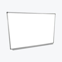 Luxor - Tableau blanc magnétique à montage mural, 60 po x 40 po (WB6040W)-La surface en acier peint résiste aux images fantôme et offre une excellente possibilité d'effacement
