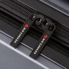 Air Canada - Bagage de cabine rigide Laurentian de 20 po - roulettes pivotantes à 360 degrés - anthracite-L'intérieur entièrement doublé comprend un séparateur à fermeture à glissière, des sangles de compression, une poche en filet à fermeture à glissière et 2 pochettes à chaussures