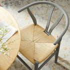 Modway - Amish 29" Chaise à manger - Gris clair-Hauteur de 29"