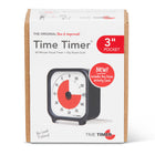 Time Timer - Minuterie originale 3 pouces (de poche)-L'Original Visual Time Timer 3 po est parfait pour les individus ou les petits groupes et fournit une alerte marche/arrêt, des chiffres faciles à lire, n'a pas de tic-tac et comprend un disque rouge à contraste élevé ainsi qu'un couvercle de protection qui s'ouvre. servir de support