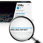 HP – Cartouche de toner LaserJet cyan 508A (CF361A)-La fiabilité inégalée des cartouches HP d’origine se traduit par une commodité constante et une meilleure valeur