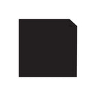 Astrodesigns - Papier cartonné Astrodesigns - 12 x 12 po - Noir - Paquet de 25-25 feuilles