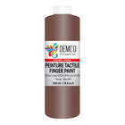 DEMCO EnCouleurs Inc Peinture tactile scolaire - 500 mL - Brun-Peinture tactile scolaire