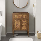 Modway - Elysian 24" Armoire de toilette de salle de bain (lavabo non inclus) - Brown-Assemblée requise