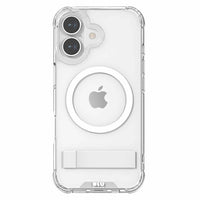 Blu Element - Étui DropZone Rugged MagSafe avec Kickstand pour iPhone 17 - Transparent-Niveau de protection - 400 chutes à 10 pieds