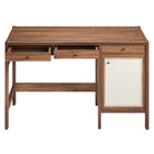 Modway - Capri Grains de bois de 49" Bureau - Noyer-8