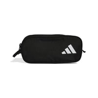 Adidas - Étui à crayons à 2 fermetures à glissière - noir-Deux compartiments à fermeture à glissière