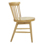 Modway - Lykke Broche courbée Chaises de salle à manger Ensemble de 2 - Naturel-7