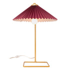 Zuo - Charo Lampe de table - Red/Or-Ampoule MAX 40W forme G45 à douille E12 x1 (non incluse)