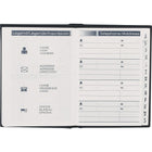 MeadMD – Index téléphonique et carnet d’adresses, 3 x 4 po, couleurs assorties-Symbole de format icône