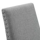 Modway - Parcel Restauration Tissu rembourré Fauteuil d’appoint - Gris clair-8