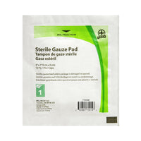 Wasip - Tampons de gaze - 5cm x 5cm - Paquet de 6-Coton ultra doux et très absorbant