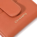 Champs - Porte-cartes à rabat Iconic - Tan-Compartiment à billets