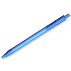Papermate - Stylos à bille InkJoy 100 à pointe rétractable - 1,0 mm - bleu - paquet de 12-Couleur transparente et corps teinté pour une allure rafraîchissante