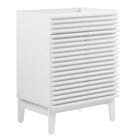 Modway - Render 24" Armoire de toilette de salle de bain (lavabo non inclus) - Blanc-7
