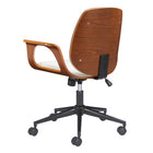 Zuo - Ali Chaise de bureau - Blanc-7