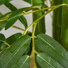 HOMCOM - Arbre de bambou artificiel 5,3 pi pour décoration intérieure - vert-Améliorée avec de la mousse en PE et de la terre cimentée pour une stabilité supplémentaire 