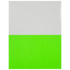 JAM Paper Étiquettes expédition, demi-feuilles, 5,5 x 8,5 po, vert néon, 50/paquet-Dimensions : 5,5 x 8,5