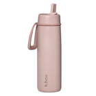 b.box - Bouteille isotherme à couvercle rabattable - 690 ml - Blush Crush-Étanche lorsque le couvercle est fermé