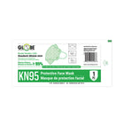 Globe - Masque de protection 4 plis non médical KN95 Hynaut - Blanc - Paquet de 200-Testé pour dépasser 95% de protection