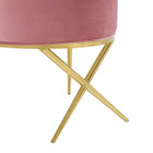 Modway - Savour Performance Velvet Fauteuil à manger d’accent Ensemble de 2 - Rose poussiéreuse-8