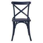 Modway - Gear Fauteuil d’appoint de salle à manger - Bleu Minuit-10