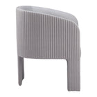 Zuo - Hull Fauteuil d’appoint - Gris ardoise-Garantie limitée de 3 ans