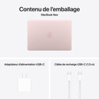 Apple - Portatif MacBook Neo 13 po - A18 Pro - SSD 256 Go - Mémoire 8 Go - Rose pastel-10