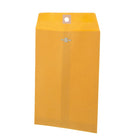 Bazic Products - Enveloppes de fermoir, 6 po x 9 po, Pack de 100-Chargement supérieur