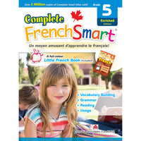 Popular Book Company - Complète FrenchSmart pour la 5e année - Français-Contenu et activités basés sur le programme scolaire canadien 