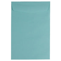 Jam Enveloppes à rabat gommé de 6 x 9 po, turquoise, 1000/bte-Taille : 6 x 9 po