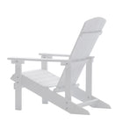 Backyard Lifestyles - Chaise Adirondack - Blanc-La beauté du bois sans l’entretien.
