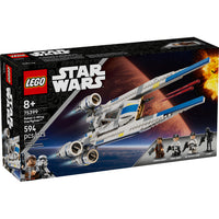LEGO - Star Wars : Andor Le Chasseur U-Wing Rebelle, Modèle de Véhicule à Construire-Modèle de chasseur à construire pour les enfants - Revivez des aventures héroïques de la saison 2 de Star Wars : Andor™ avec ce modèle d’un chasseur rebelle U-Wing en briques LEGO