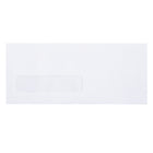 SupremeX - Enveloppe avec fenêtre - Fermeture autoadhésive (Peler et coller) - No. 10 - 4-1/8" x 9-1/2" - Paquet de 500-Fermeture Pellez! Collez!