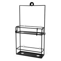 Umbra – Serviteur de douche Cubiko-Caddie De Douche Moderne: Cubiko est un panier de douche inspiré de Mondrian, conçu pour apporter sophistication et polyvalence au panier de douche standard