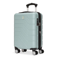Travelpro - Odyssey 19.5 po alise de Cabine Rigide à Roulettes Pivotantes - Vert Pâle-L'extérieur rigide, léger mais résistant, protège vos effets personnels sans vous alourdir