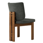 Modway - Alba Rembourrage sans bras Chaises de salle à manger Ensemble de 2 - Charbon de bois-8