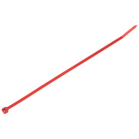 Avery Dennison – Colliers de serrage 8" (20 cm), résistance à la traction de 40 lb – Rouge – Paquet de 1000-Longueur de 8 pouces