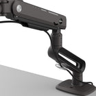 Kanto - Support de bureau robuste pour moniteur de jeu avec éclairage RVB pour écrans de 32 à 60 po - Poids maximal 44 lb-90° de pivotement vers la gauche ou vers la droite