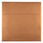 JAM Paper Enveloppes d'invitation carrées métalliques 6,5 x 6,5 po - Stardream Copper - paquet de 25-Couleur : Cuivre Stardream