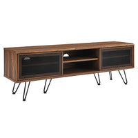 Modway - Nomad 59 po Meuble TV, Noyer-Meuble TV moderne industriel