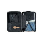 Reebok - Ensemble de Valise Rigide 2-Pieces de la collection Playmaker - Noir-Roues pivotantes doubles à 360 degrés (8 roues)